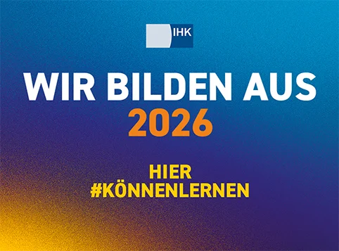 Wir bilden aus 2026